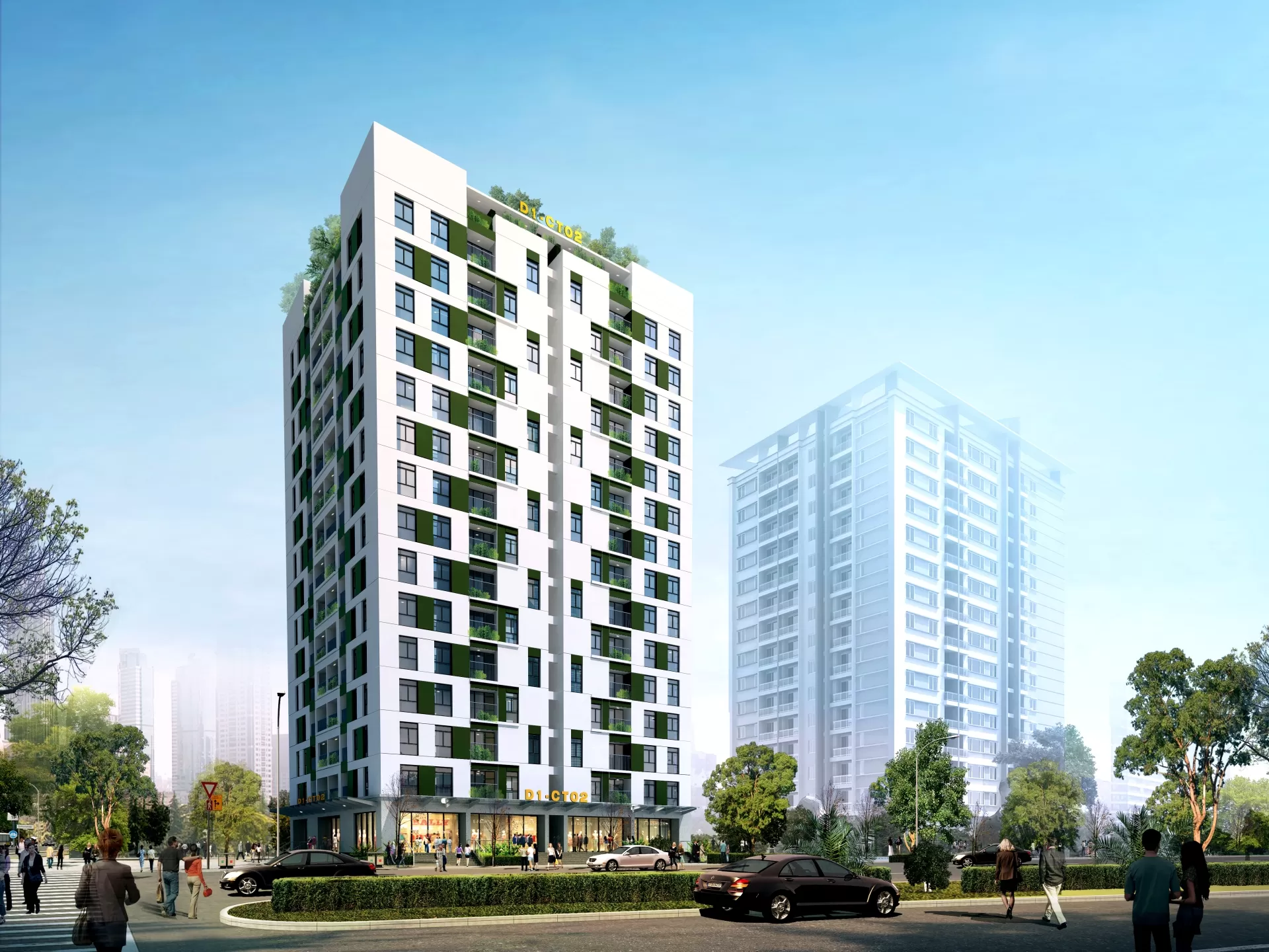 Dự án Nhà ở chung cư cao tầng D1 -CT2