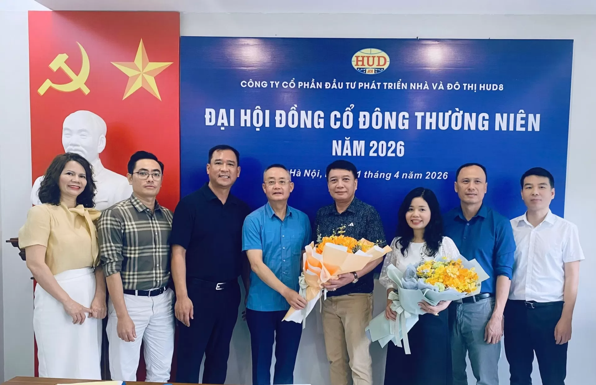 HUD8 tổ chức thành công Đại hội đồng cổ đông thường niên năm 2026